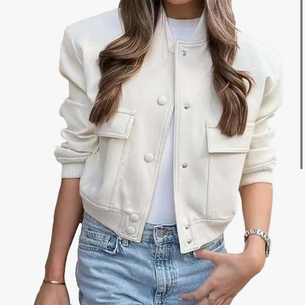 Large bomber jacket